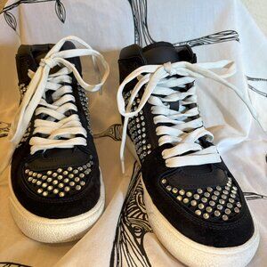 Gianni Bini Rhinestone Studded High Tops (worn once)